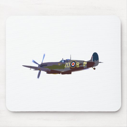 Supermarine Spitfire Muismat (Voorkant)