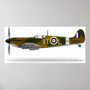Supermarine Spitfire Poster