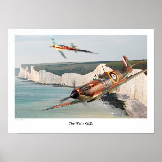 Supermarine Spitfire Poster (Voorkant)
