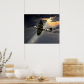 Supermarine Spitfire Poster (Keuken)
