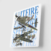 Supermarine Spitfire Vierkante Klok (Hoek)