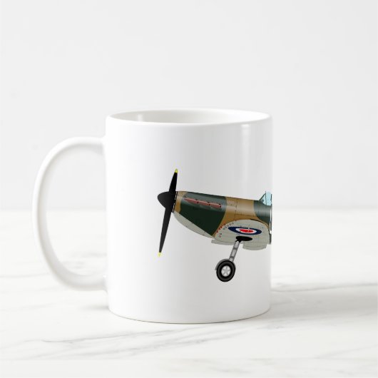 SUPERMARINE SPITFIRE Vliegtuig Mok (Links)