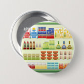 Supermarket Goods Shelf Button (Voorkant /achterkant)