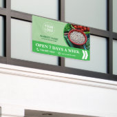 Supermarkt aangepaste banner (Buitenkant Gebouw)