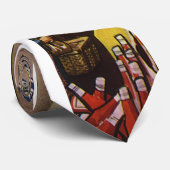  supermarkt voor voedingsmiddelen en dranken stropdas (Opgerold)