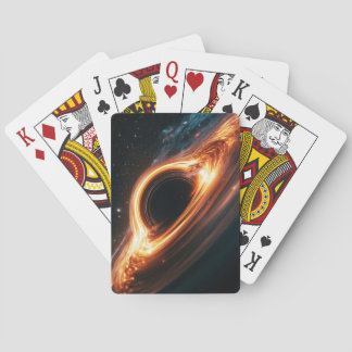 Supermassief zwart gat Accretieschijf Ruimtekunst Pokerkaarten