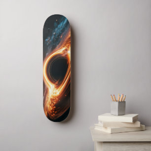 Supermassief zwart gat Accretieschijf Ruimtekunst Skateboard