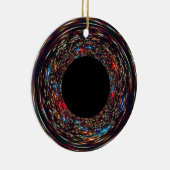 Supermassieve zwarte hol keramisch ornament (Rechts)