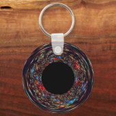 Supermassieve zwarte hol sleutelhanger (Voorkant)