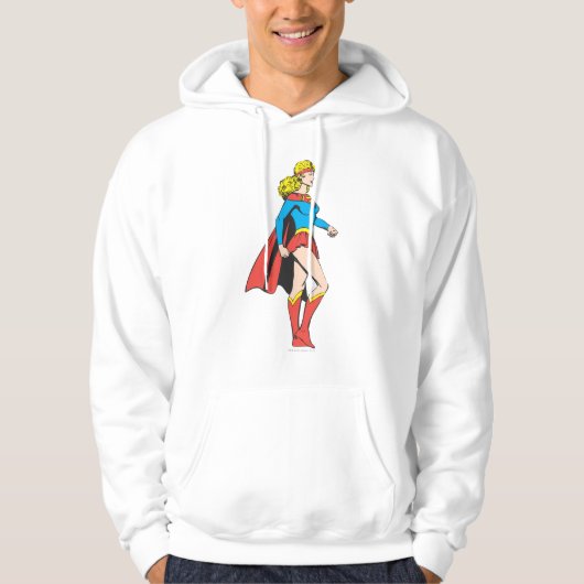 Supermeisjesprofiel Hoodie (Voorkant)