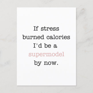 Supermodel Briefkaart