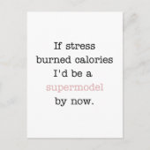 Supermodel Briefkaart (Voorkant)