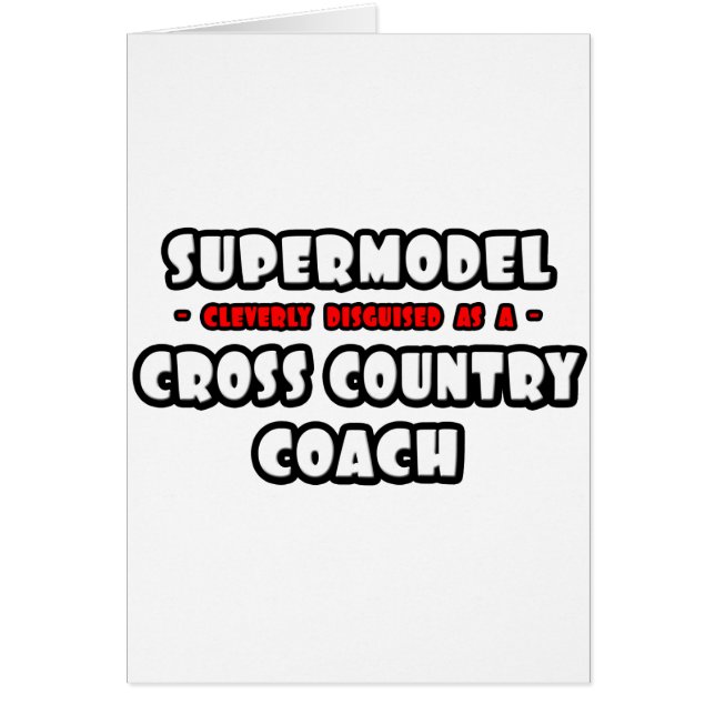 Supermodel.. Trainer voor verschillende landen (Voorkant)