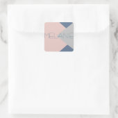 supermodern monogram met hoge mode vierkante sticker (Tas)