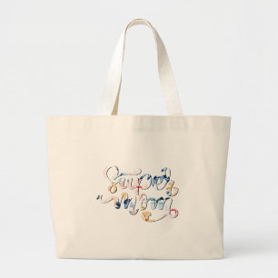 Supermoeder Grote Tote Bag