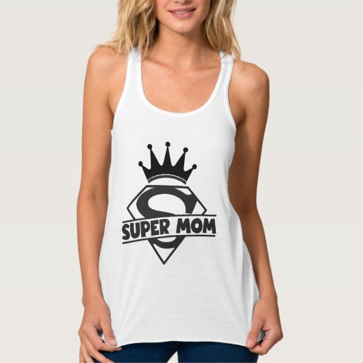 Supermoeder Tanktop (Voorkant)