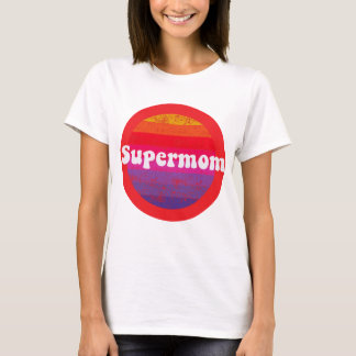 Supermoeder voor beste moeder moederdag t-shirt
