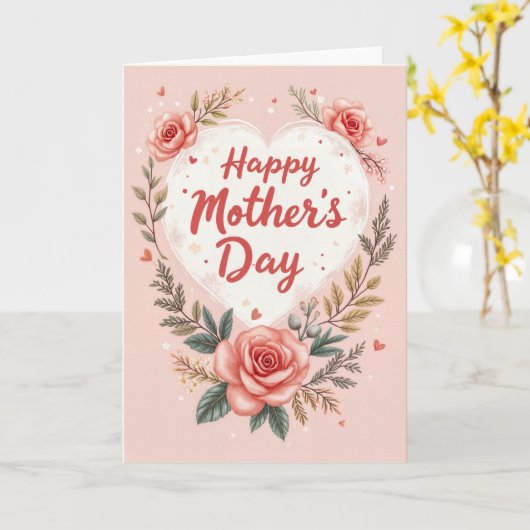 Supermom Appreciation Moederdag Kaart (Gele Bloem)