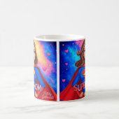 Supermom Galaxy Mug - Cadeau gras pour maman (Centre)