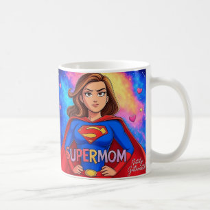 Supermom Galaxy Mug - Cadeau gras pour maman