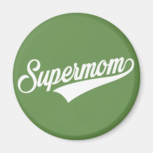 Supermom (Groen), Magneet (Voorkant)