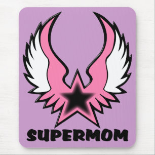 SuperMom: Mijn moeder is mijn super held Muismat