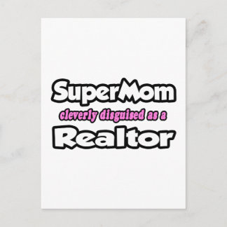SuperMom...Realtor Briefkaart