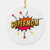 Supermom Retro Comic Pop Art | Ornement (Devant)
