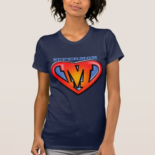 SUPERMOM-Shirt T-shirt (Voorkant)