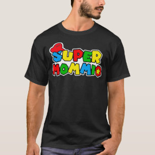 SuperMommio Funny Mam Moeder Video Game Love T-shirt