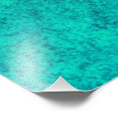 Supermoon Rising Landscape Foto Afdruk (Hoek)