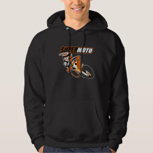 Supermoto Orange Hoodie