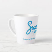 Supermum Latte Mug (Angle gauche)