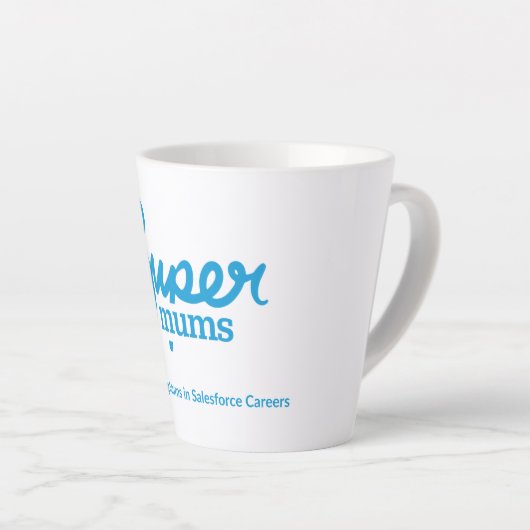 Supermum Latte Mug (Angle droit)