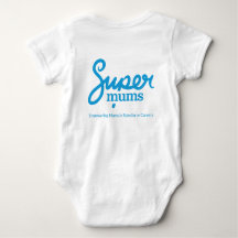 Supermums Babygrow - Wit