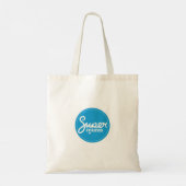 Supermums Canvas tas - Wit (Achterkant)