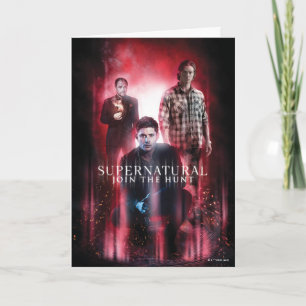 Supernatural Crowley, Dean en Sam Kaart