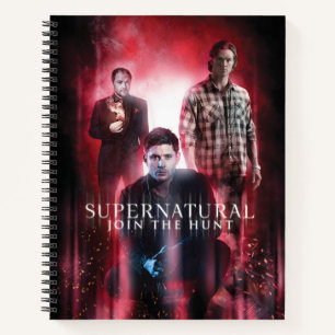 Supernatural Crowley, Dean en Sam Notitieboek