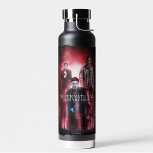 Supernatural Crowley, Dean en Sam Waterfles