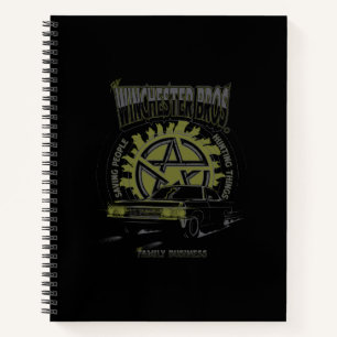 Supernatural "De Winchester Bros" Auto Graphic Notitieboek
