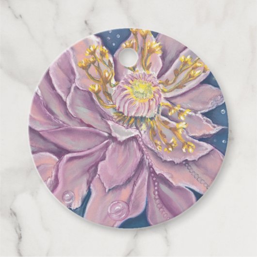 Supernatural Flower Bedankjes Labels (Voorkant)
