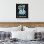 Supernatural Winchester Bros Forest Graphic Canvas Afdruk (Insitu (Slaapkamer))