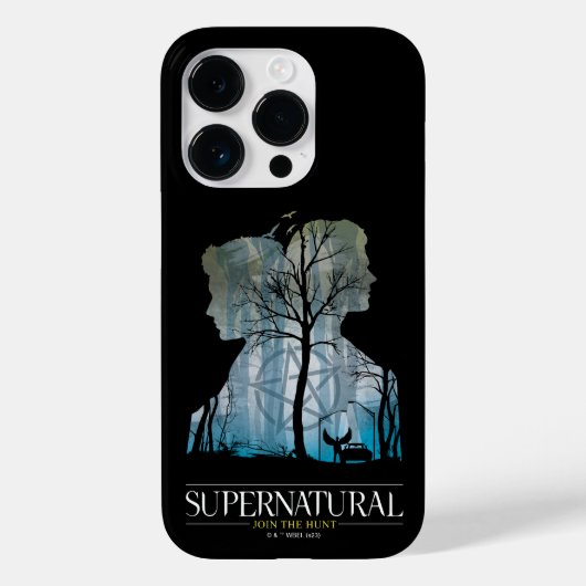 Supernatural Winchester Bros Forest Graphic Case-Mate iPhone Case (Achterkant)