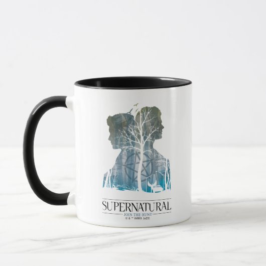 Supernatural Winchester Bros Forest Graphic Mok (Links)