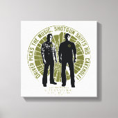 Supernatural Winchester Brothers "Shotgun" Canvas Afdruk (Voorkant)