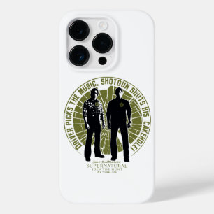 Supernatural Winchester Brothers "Shotgun" Case-Mate iPhone 14 Pro Hoesje