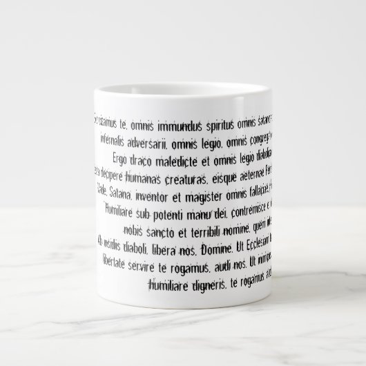 Supernatuurlijk Exorcisme BIG Coffee-Mok Jumbo Mok (Voorkant)