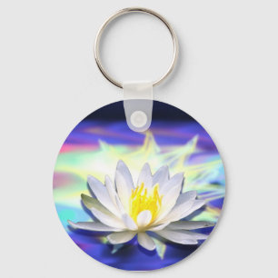 Supernatuurlijk Lotus Sleutelhanger