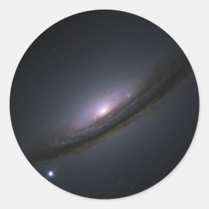 Supernova 1994D disk galaxy NASA Ronde Sticker