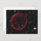 Supernova Bubble Briefkaart (Voorkant / Achterkant)